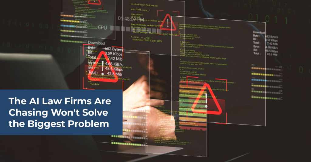 Attorney using AI for law firms to increase billable hours