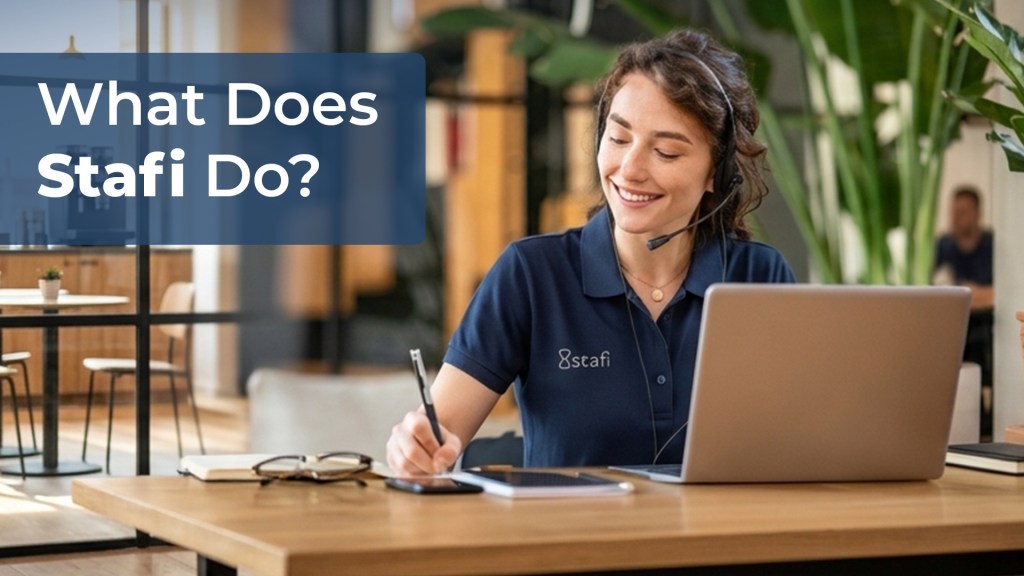 A dedicated remote legal employee working at Stafi